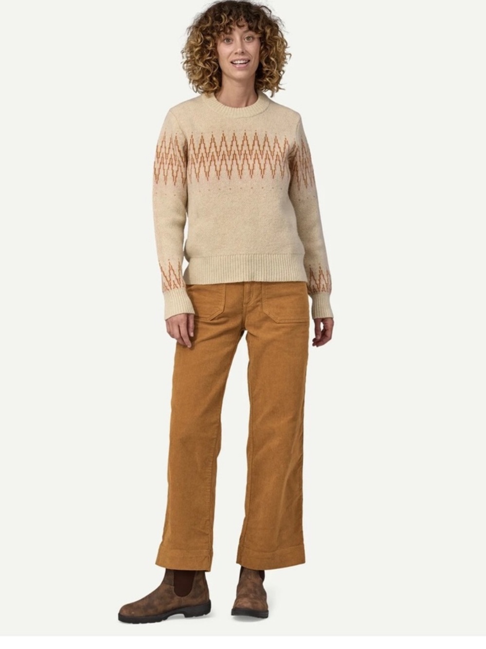 Patagonia Corduroy Wide Leg Pant - Brown